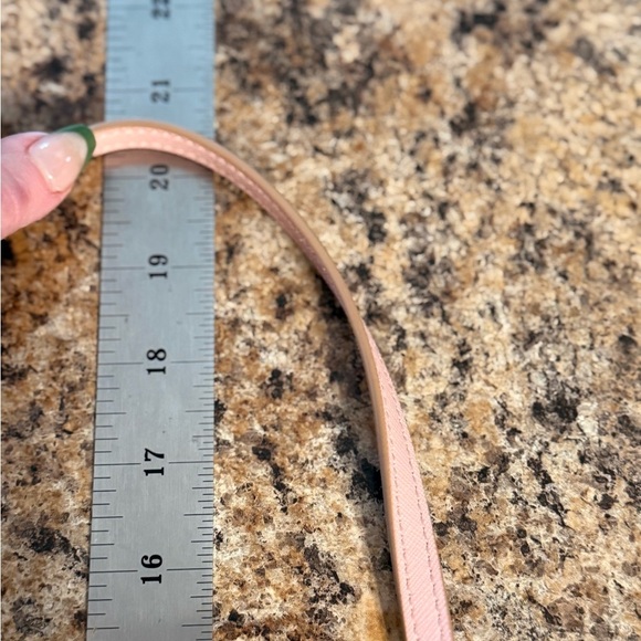 Kate Spade Pink and Gold Glitter Spacious Crossbody Bag With Silver Hardware - Picture 10 of 14